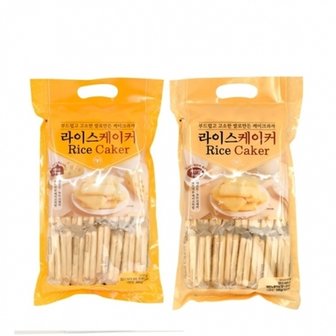  부드러운 크래커 라이스 케이커(200g) 치즈맛 계란맛 구운 쌀 과자