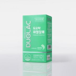 GRAS 최다등재 듀오락 위청장쾌 30일분 (60캡슐) 1개 / 유산균 프로바이오틱스
