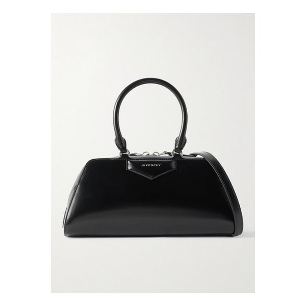 안티고나 이스트웨스트 스몰 가죽 토트 블랙 46376663162868141