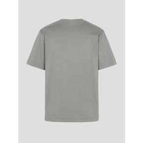 SS24[BC4242E02H][Essential] 남녀공용 수피마 코튼 라운드넥 티셔츠 - 카키