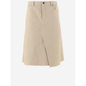 Womens Skirt 160596253 Khaki