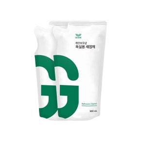 욕실용 세정제 500ml 리필x2