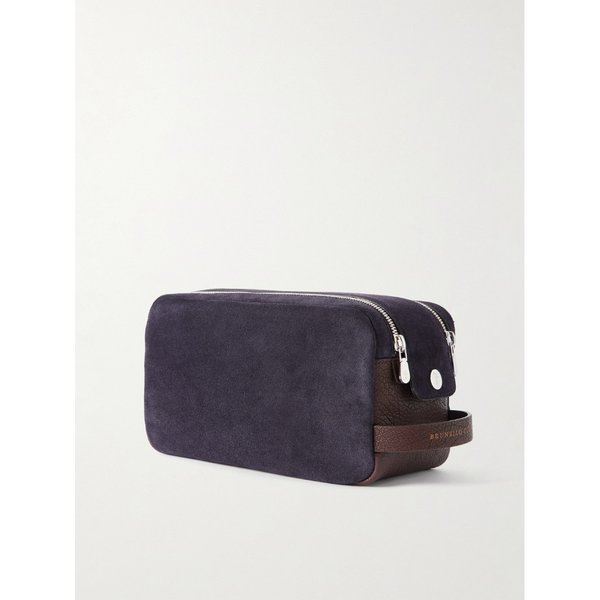 브루넬로쿠치넬리 가죽 트리밍 스웨이드 워시백 46376663162948126