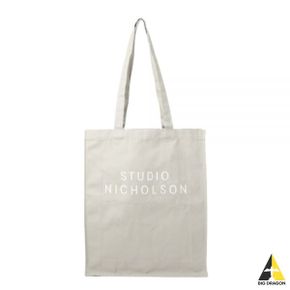 스튜디오 니콜슨 스몰 토트백 베이지네이비 SMALL TOTE SNW 406