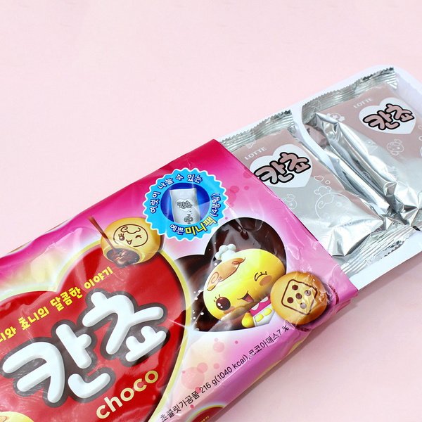 롯데제과 칸쵸 쵸코 파티팩 196g / 대용량과자 - SSG.COM