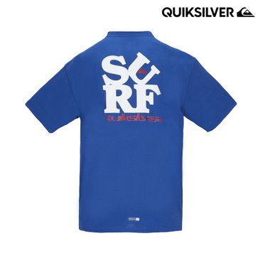 퀵실버 남성 반팔 래쉬가드 겸용 서프티 SURF RASH SS (QE21RE170)