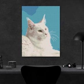 아트박스/아디코 DIY LED 보석십자수 - 고양이