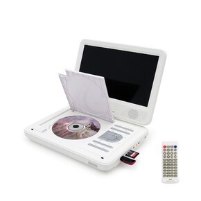 DV100 휴대용 차량용 DVD USB CD리핑 선명한 LED백라이트 영화 음악 학습용 regionfree 리모컨