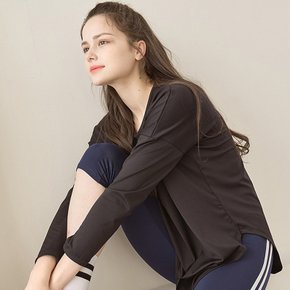 이지 라운드 롱 슬리브