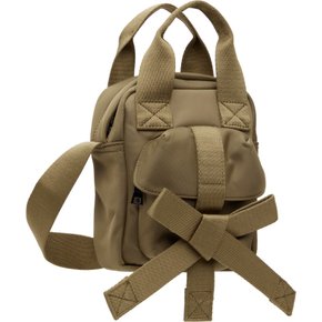 그린 미니 클래식 리본 숄더백 BAG163B 0761 Olive/Pearl