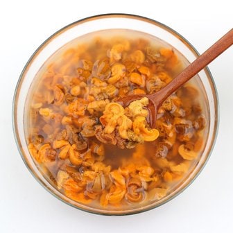 숨비해물 거제도 해녀 자연산 생물 말똥 성게알 우니 200g