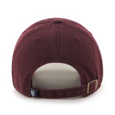 47브랜드 Relaxed Fit Cap - MLB New York Yankees maroon