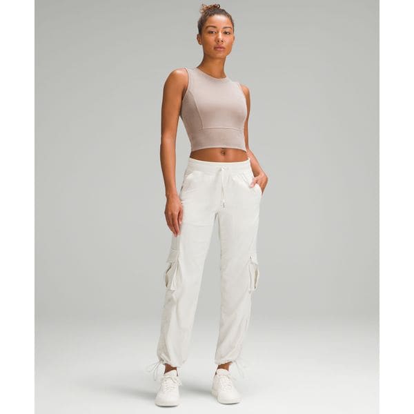 50% ▼ 트위스트 백 리브드 탱크 - TPTC