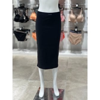 Calvin Klein Underwear [파주점] [CK언더웨어] 여성 코튼 스트레치 립 리브드 스커트 QS7350-UB1