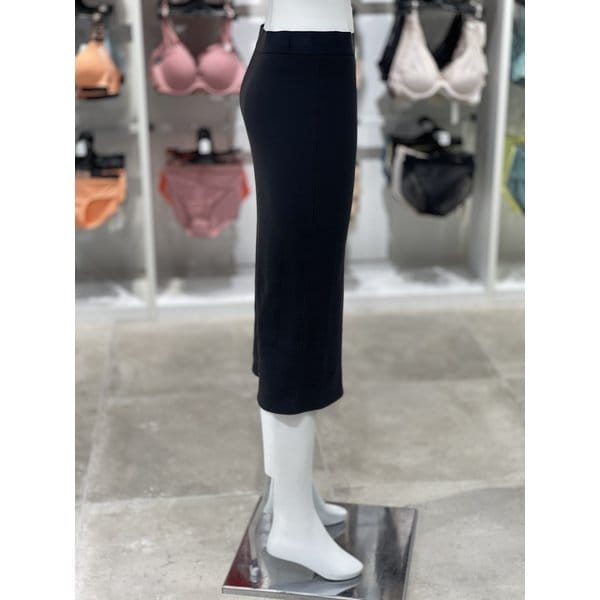 [파주점] [CK언더웨어] 여성 코튼 스트레치 립 리브드 스커트 QS7350-UB1