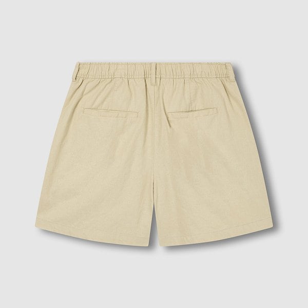 여 리넨 블렌디드 하프 팬츠 J126201069011