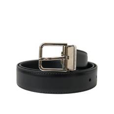 5027051 Dolce  Gabbana Calf Leather Metal Buckle Mens Belt