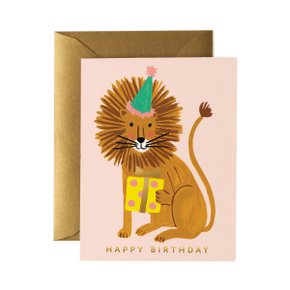 Lion Birthday Card 생일 카드