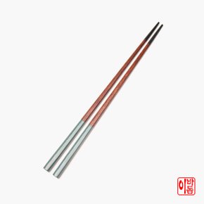 국내산 나무 천연 옻칠 칼라 젓가락 생칠  파랑 1p
