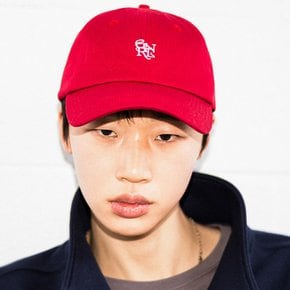 UNISEX GNRL 베이직 로고 볼캡 [RED] / WBD1L91501-MAN