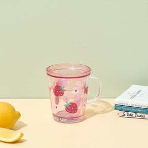 프루티프룻 넓은 핸들워터 텀블러 260ML 딸기