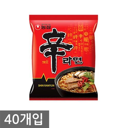 [농심] 신라면120g 멀티팩 40개 (1박스)(1)