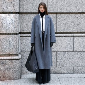 [신상특가 20%] [HANDMADE] Wool Double Belted Long Coat