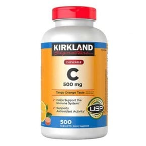 커클랜드 비타민 C 츄어블 500mg 500정