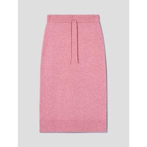 [정상가159,000원] Wool Knit Hline Skirt  azalea (WE315UC23X)