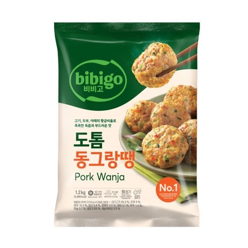 비비고 한식도톰동그랑땡 1.2kg