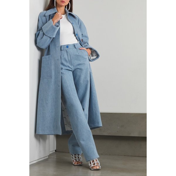 로웬로즈 미드 라이즈 스트레이트 진 라이트 데님 1647597290186421