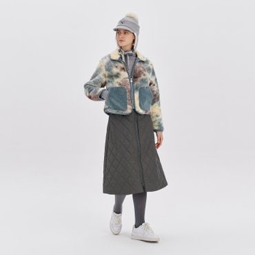위뜨 A라인 패딩 스커트 HTWSK3L02T