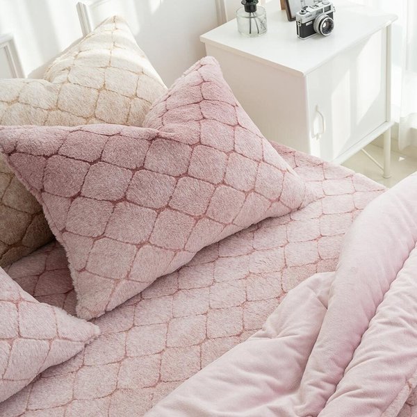 마인 벨벳브리즈 극세사 차렵이불 베개세트 S