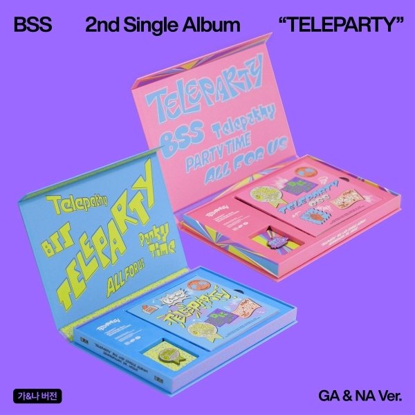 확대된 대표 [CD][랜덤]부석순 (Seventeen) - 2Nd Single Album [Teleparty] / Bss (Seventeen) - 2Nd Single Album [Teleparty]  {01/08발매}