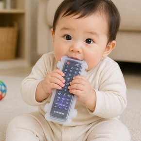 리모컨치발기/아기장난감/리모컨커버/ 핸드폰겸용모든사이즈 호환 열탕