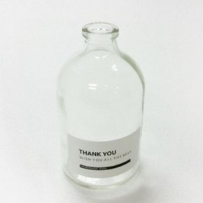 좁은입구 우유 디퓨저용기(중)-코르크마개포함