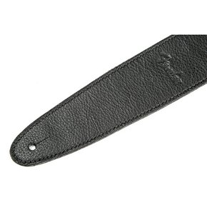 Fender 스트랩 Artisan Crafted Leather Strap, 2.5inch Black