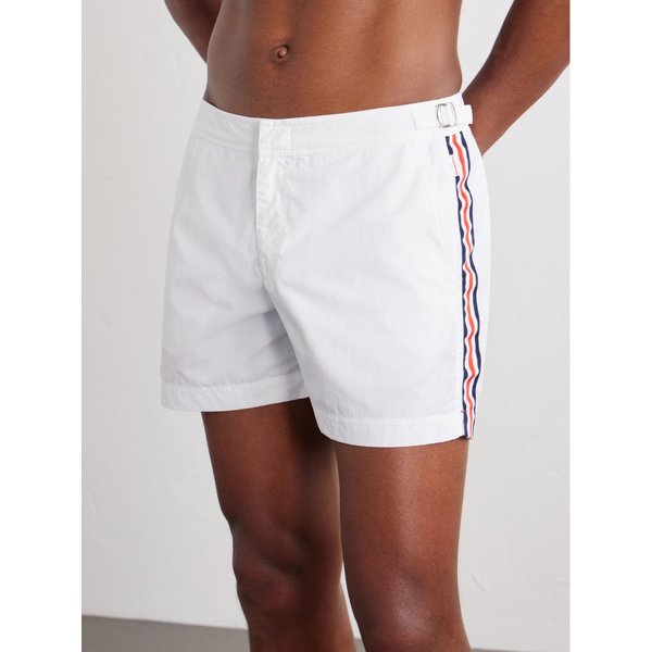 세터 스트레이트 레그 숏 스트라이프 스윔 쇼츠 46376663163073553