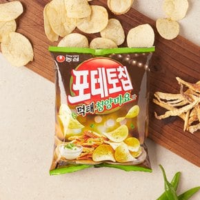 [농심] 포테토칩 먹태청양마요맛 50g