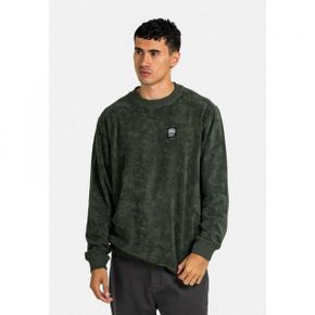 4403478 Reell CREWNECK - Sweatshirt jasper green