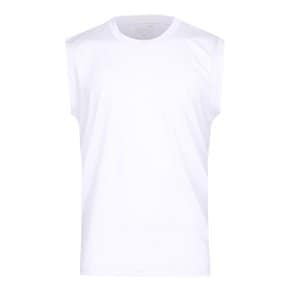 남성 여름 메쉬 미세홀 민소매 티셔츠 MB-TS5-Q063-화이트