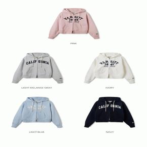 여성 시그니처 패치 집업 / Patch Crop Hood Zip-up_A WHMZF1111F