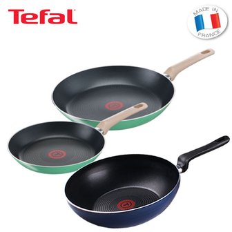  [BIZ][TeFal] 테팔 팬&냄비 PTFE 프레쉬무드 프라이팬 24cm+30cm+파워 블루 멀티팬 28cm