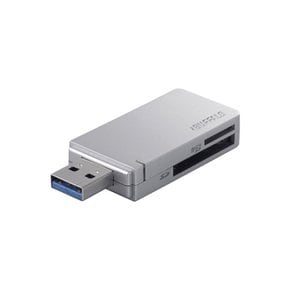 버팔로 BUFFALO 고속 카드 리더라이터 USB3.0&터보 PC EX 대응 모델 실버 BSCR26TU3SV