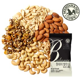 [바로배송]하루견과 원데이발란스블랙 50입 선물세트 +쇼핑백