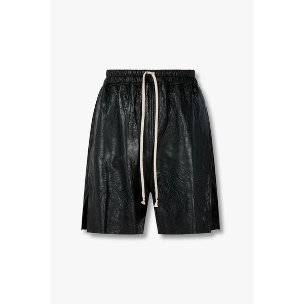 [MEN] 사이드 슬릿 레더 밴딩 쇼츠 RO16110013000