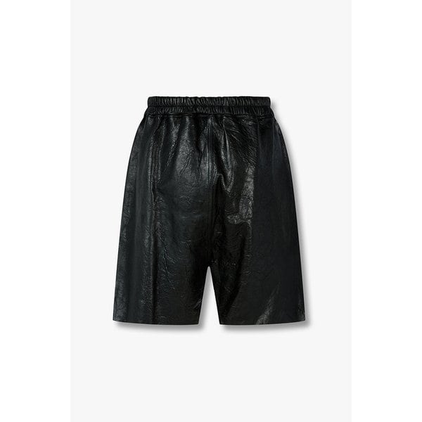 [MEN] 사이드 슬릿 레더 밴딩 쇼츠 RO16110013000