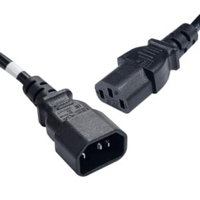 컴퓨터 코드 연장선 3m C13 C14 1.0SQ 서버 UPS PDU 10A BizLink