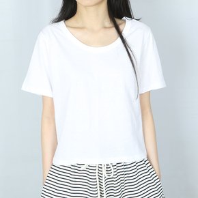 4색 무지 랍빠 라운드 반팔 티셔츠