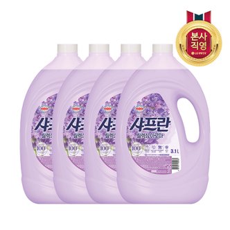 엘지생활건강 [2+2]샤프란 릴렉싱 아로마 3.1L 용기 x 4개